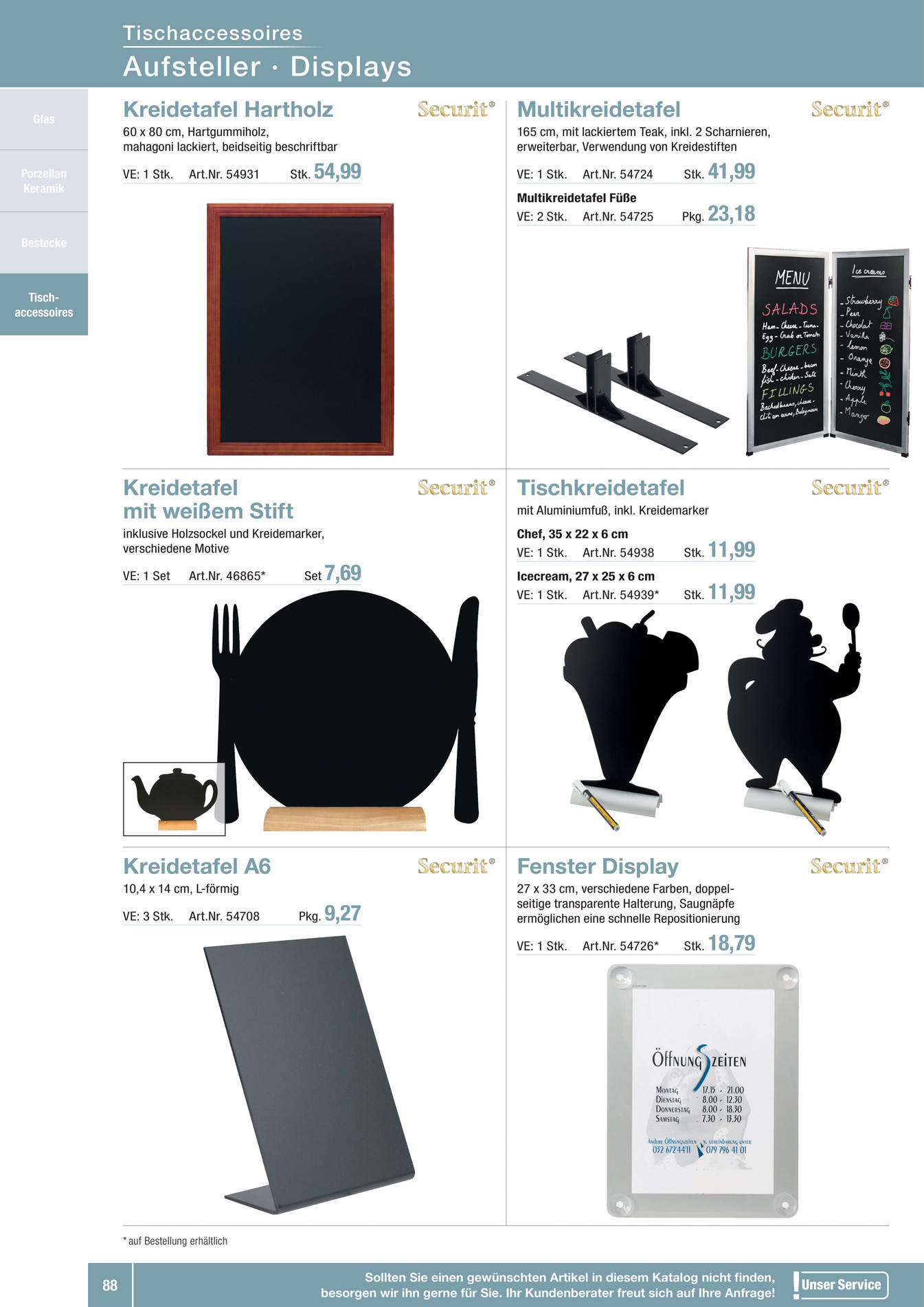 {Tischaccessoires
40} Alles Gastro - Tischaccessoires - Alles für die Gastronomie 2016 ... | {Tischaccessoires
40}
